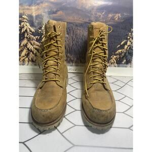 Eddie Bauer Mens Boots Sz 13 Brown leather